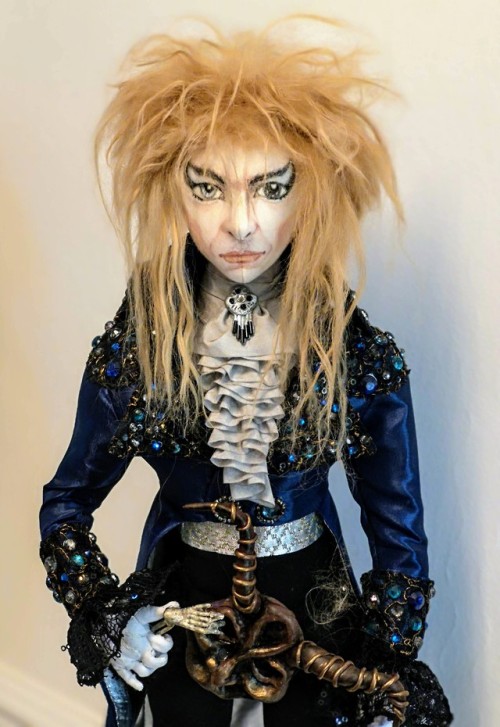 Finished another rag doll, Jareth the Goblin King form Labyrinth.