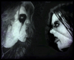 phallusifer9:  Dead and Euronymous, face off