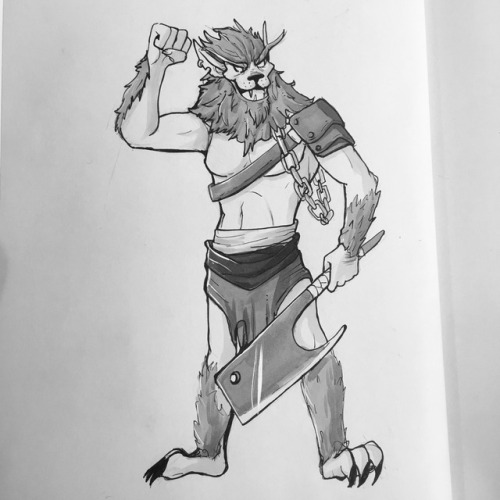 voxdraws: Part 3 of inktober dungeons and dragons. It’s deeply frustrating that this final bar