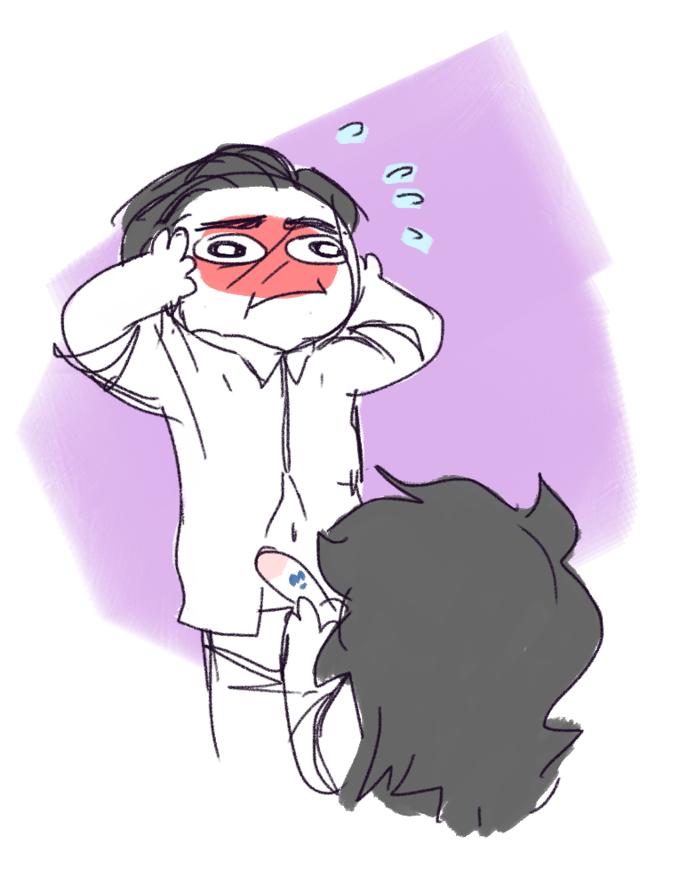 twinksandboobs:    100 kink meme    6. oral sex READ THIS FIC GODDAMNIT IT’S DUALVRIS