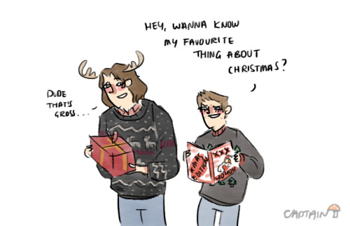 captainshroom:cas just wants to celebrate the birth of his friend jesus