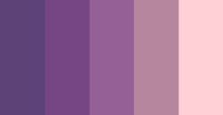 color-palettes: Super Artificial Grape Flavor - Submitted by  Dagyoimpcool   #5c4277 #764684 #956095 #b5869d #ffd1d6  