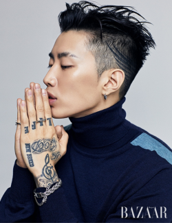 fyeahkoreanphotoshoots:  Jay Park - Harper’s Bazaar Magazine October Issue ‘17  