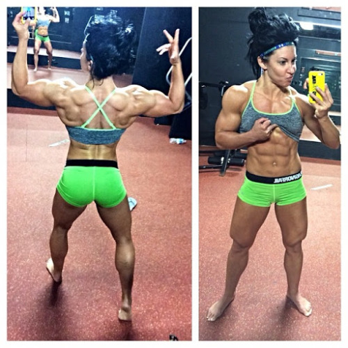 muscular-manga-art:  Dana Linn Bailey
