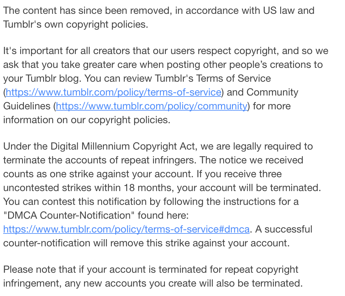 The post involving Link, Zelda, and Bayonetta Patreon picture got removed from Tumblr