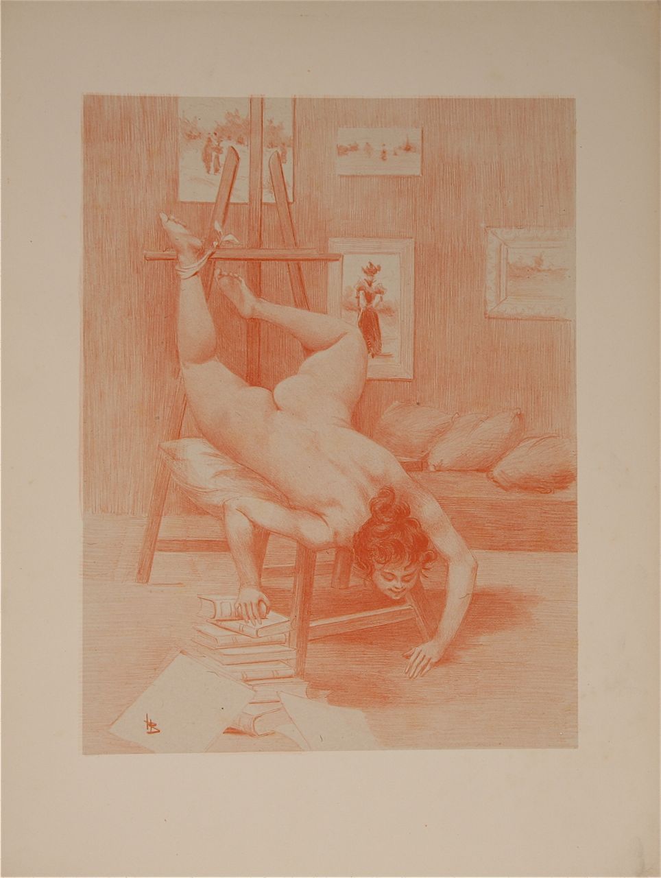 tri-ciclo:Henri Boutet, (1851-1919)One colour lithograph