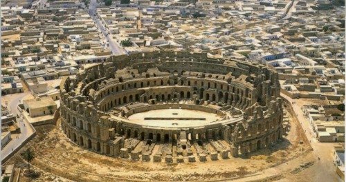 El Djem Amphitheater, El Djem, Tunisia