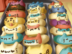 katyamola:  catbeard:  Lost Light crew as some donuts?? based off this picture  I don’t know what compelled me to do this  i’m gonna fucking die from th4e cuteness JESUS CHRIST (ﾉಥДಥ)ﾉ *:･ﾟ’✿,｡･:*:･ﾟ’ 