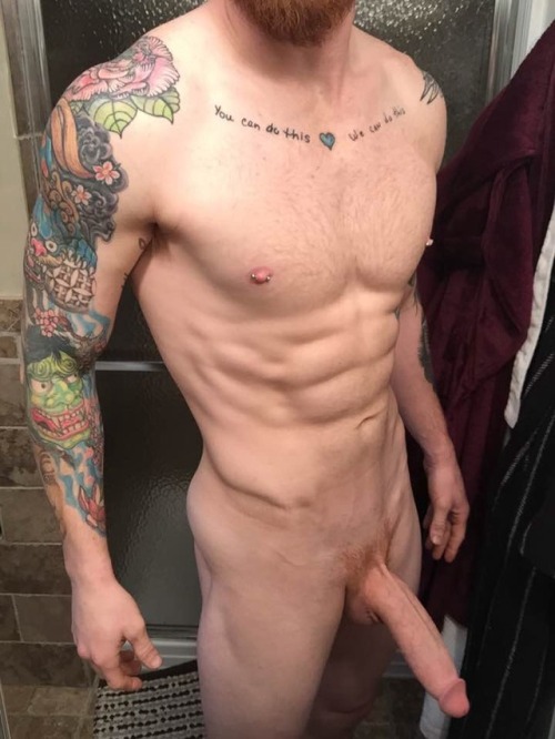 tindermennude:  ShaneMassive red rocket! porn pictures