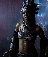 semitics: credencesbarebone: Aaliyah as Queen Akasha (Queen of the Damned, 2002) @blackamydunne