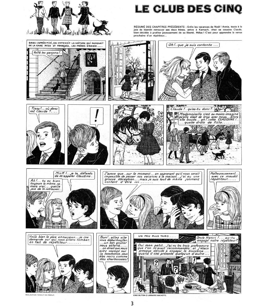 Le Club des Cinq - BD 1964/1966 Dc222ec112470d67daa0ff39fac7e02f950f3238