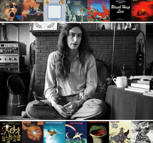 The late, great Ken Hensley of Uriah Heep, what a body of work: 14 albums in 10 years.