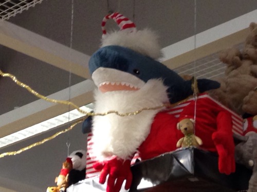 typesetjez:Something’s a little fishy about the IKEA Santa, but I think I trust him more than all the others.