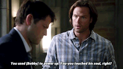 deancrowleycas:  veryamooseing:  Supernatural 11x14 | The Vessel Lucifer’s inner monologue: Cas, you kinky bastard.  exactly 