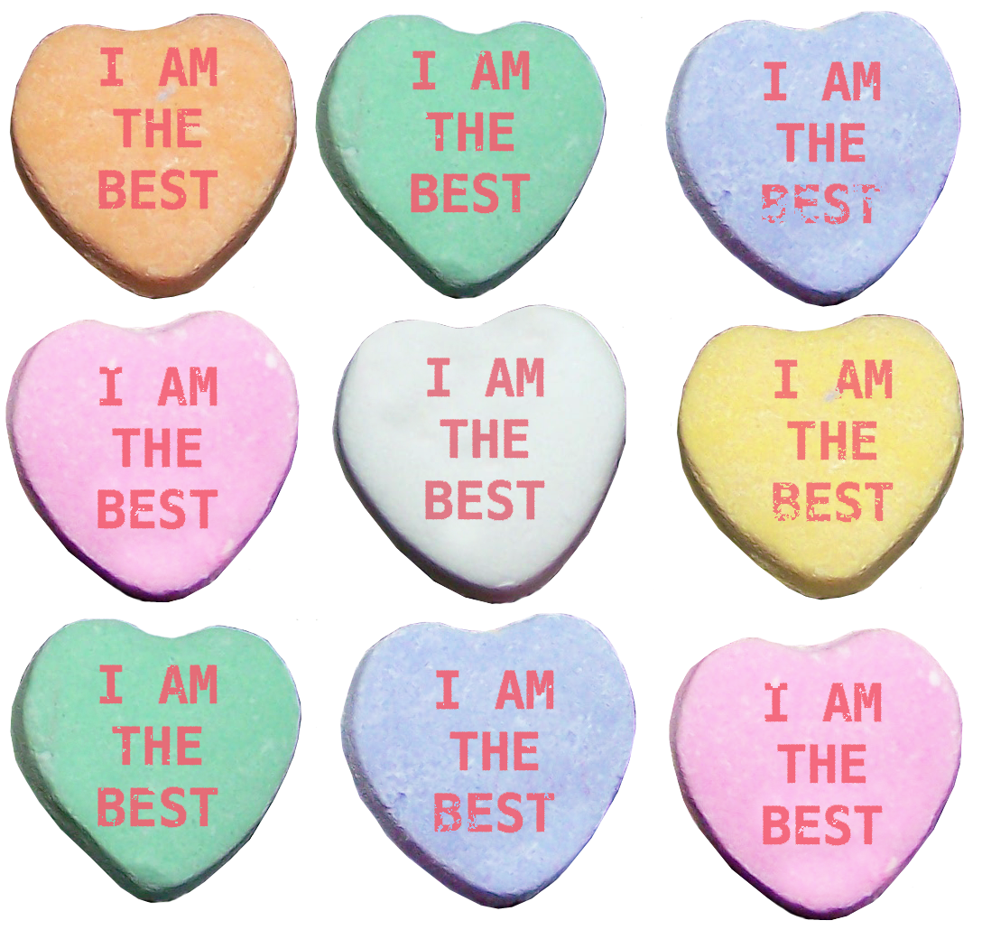 The Weird Backstory Behind Those Valentine's Day Candy Hearts