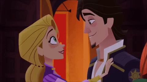 tangledbea:melty94:This is easily one of the best animated kisses on the series. My heart is melting