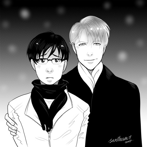 santheum:who wants a Yuri on Ice comic (me, I do)