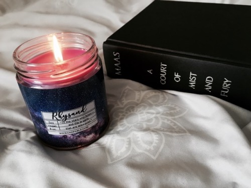 pretty candles + book defacing ❤️