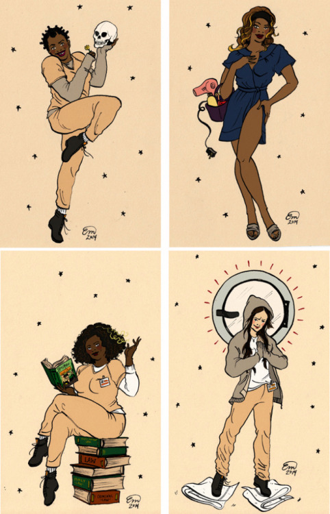 flavorwire:Glamorous Pinups of Your Favorite TV Characters