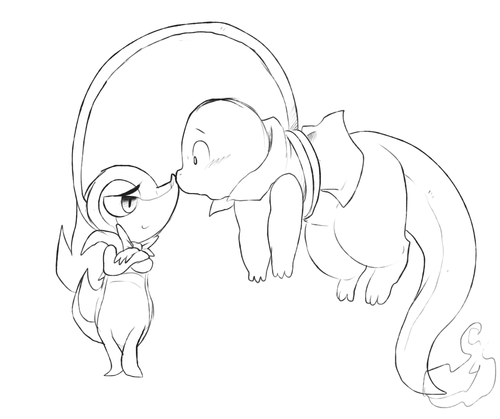 insomniacovrlrd:  eroborus:  Snivy wendell  these are lovely i don’t get it are