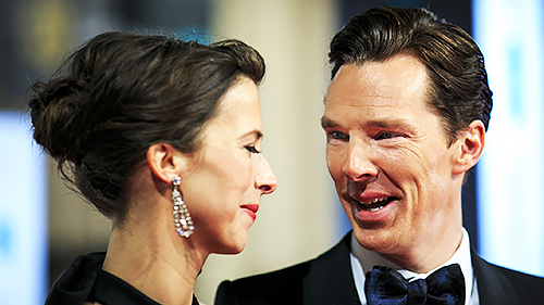 ishaveforsherl:Benedict Cumberbatch and Sophie Hunter (x)