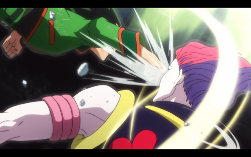 And thus concludes the “Punch a Guy in the Face” arc of Hunter x Hunter. 