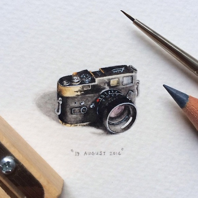 ninikills:   Lorraine Loots decided to create one miniature painting a day for