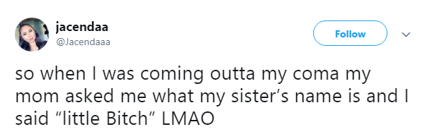 thatpettyblackgirl:  After she said it the second time    