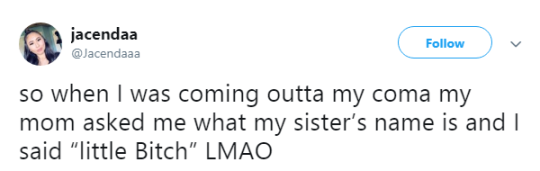 thatpettyblackgirl:  After she said it the second time    