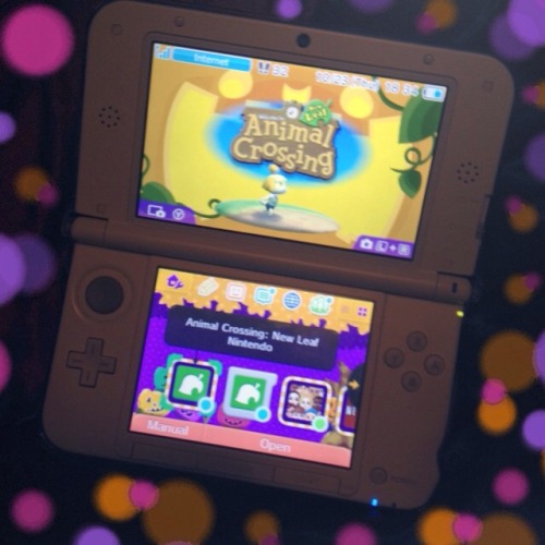 mewmewcrossing:  New 3DS theme!