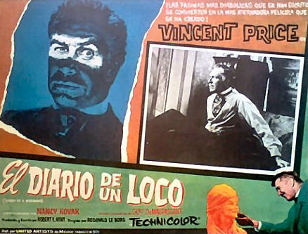Vincent Price random foreign lobbycards