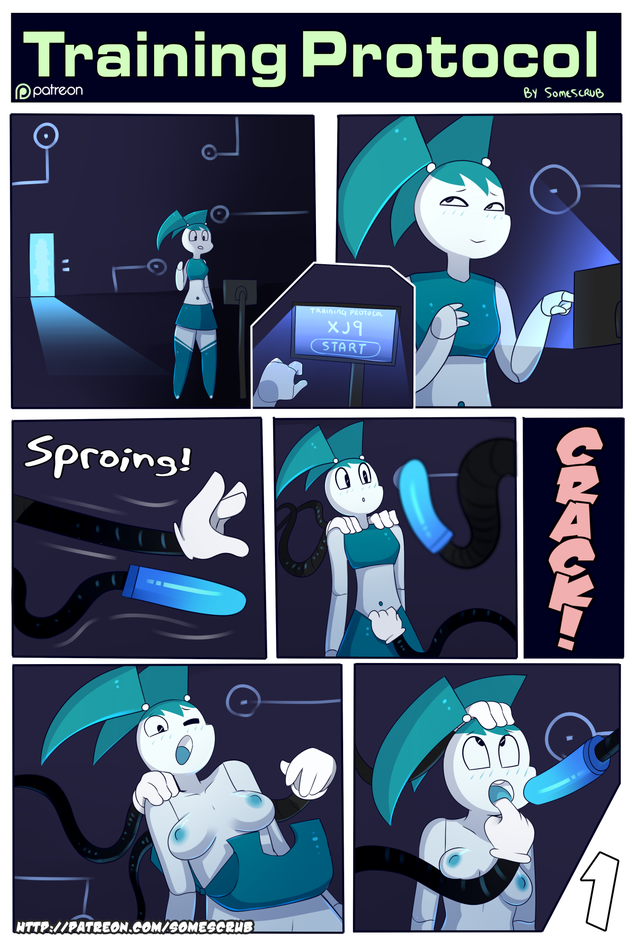 somescrub:  XJ9 Comic Page 1 - Patreon   I like where this is going