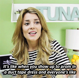thatsgrace: “We’re the duct tape dress of television.” [x]&ldquo;The Grace