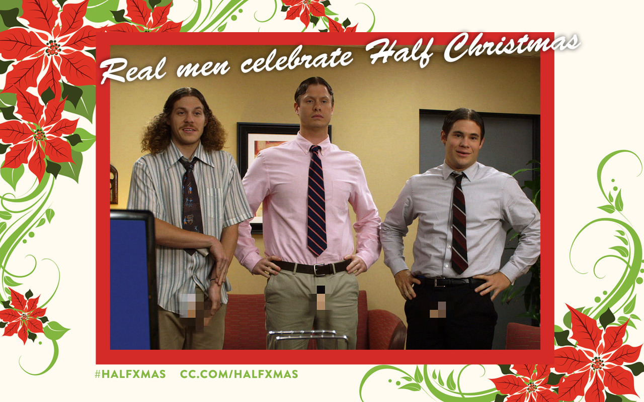 WORKAHOLICS — Happy Half Christmas Eve! Tomorrow is the big day....