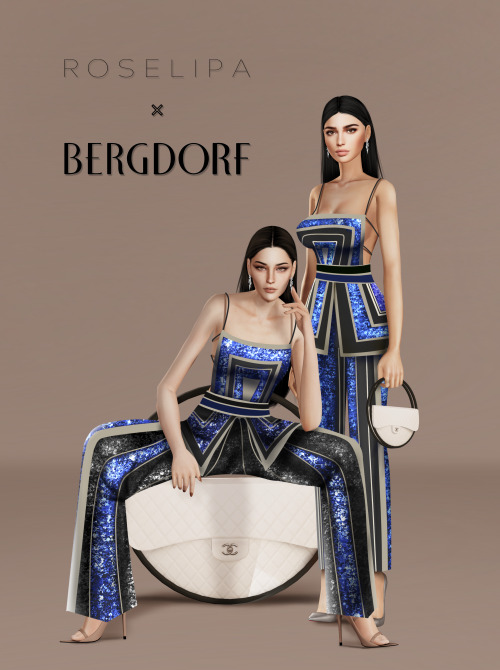 Hey everyone! Me and @bergdorfsims partnered up to celebrate our 2000 followers by releasing a bag a