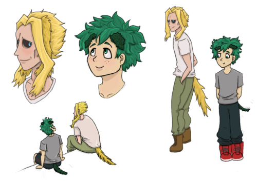 eloarei: It’s painfully obvious that I did the Izuku ones and Toshi ones on separate days, but