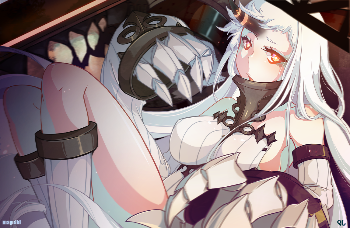 mayuiki-art:  Harbour Princess!I am really into the abyssal class! I want to draw