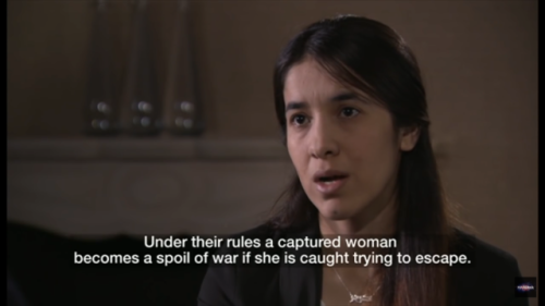 ezidxan:Nadia Murad endured three months of torture before she was able to escape and seek asylum in