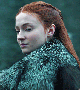 fangirling-mess:Sansa Stark in Game of Thrones 8.01 “Winterfell”
