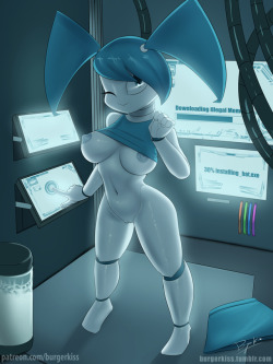 Robot waifu is quite rare for my dashboard