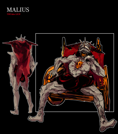 overcast-rpg: Some concept art of Malius and Gottlieb; two antagonists. Malius is different than mos