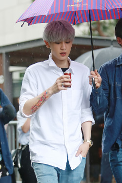 dailyexo:  Chanyeol - 150605 KBS Music Bank,