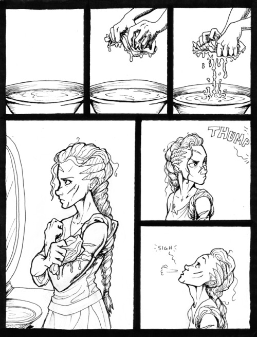 doodbog:A lil’ Loki and Sigyn comic I started that I will never finish because I am garbage