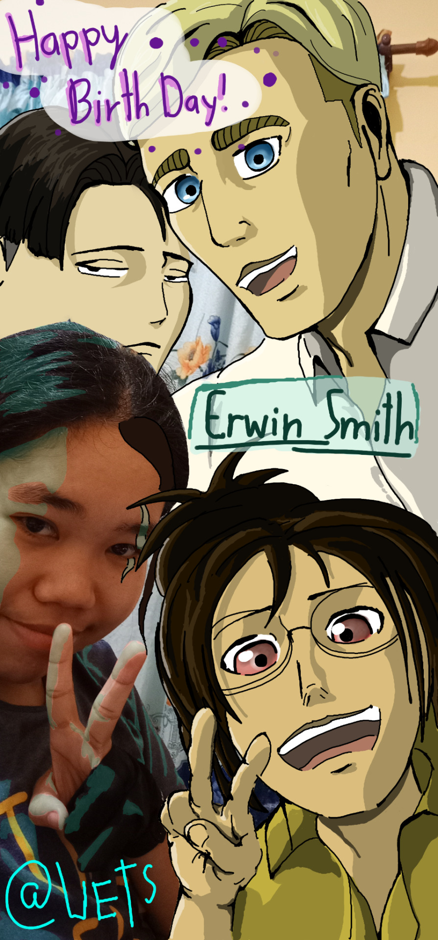 Erwin smith birthday