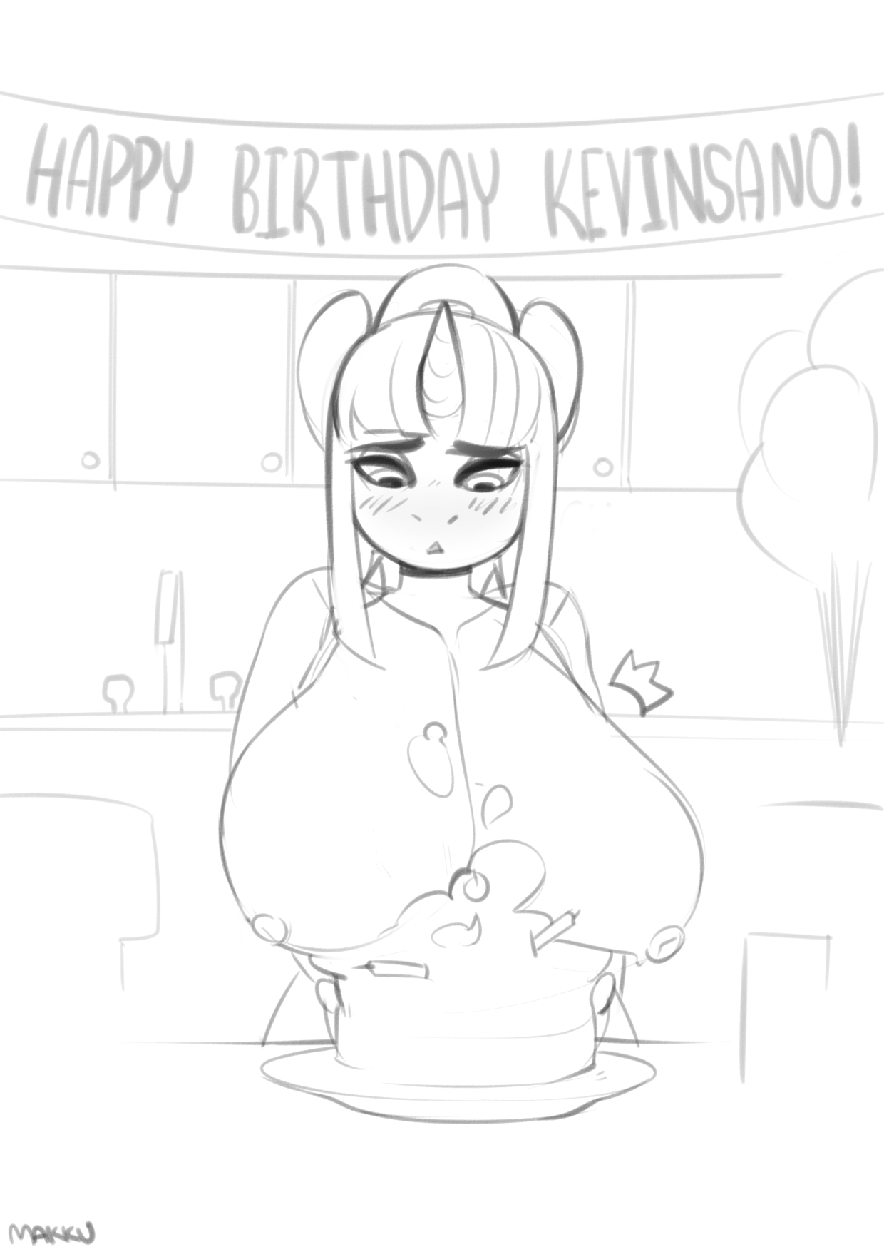 nsfwkevinsano: its-makku:  Happy birthday duder ^u^ for @nsfwkevinsano  that poor