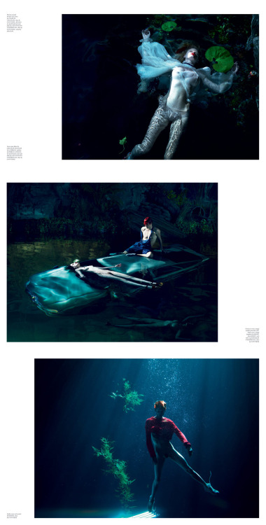 What Lies Beneath; Paul Boche, Mariacarla Boscono, Saskia De Brauw, Kristen McMenamy, Anais Pouliot,