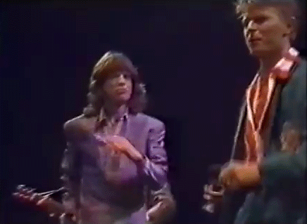 David Bowie, Mick Jagger And Paul McCartney Perform Dancing In The Street At The Princes Trust Benefit