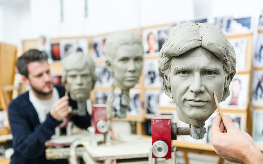 elcondensadordf:  10 preciosas fotografías de los artistas del museo Madame Tussauds