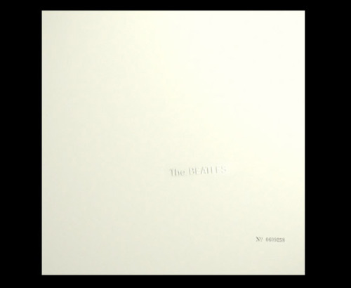 Richard Hamilton (1922-2011), cover design for the White Album of The Beatles, 1968. Photo 2: guardi