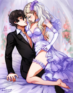 #820 ShuAnn Wedding Night (Persona 5)Here’s adult photos